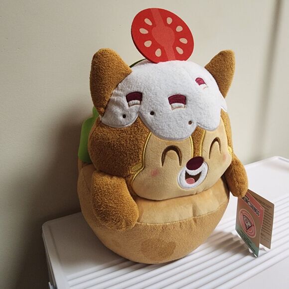 Disney Munchlings Chip 'n Dale Falafel Pita Pocket Dale Street Food Plush - Picture 4 of 11